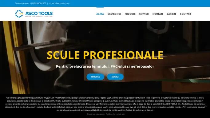 Asco Tools – Scule pentru lemn, PVC si neferoase
