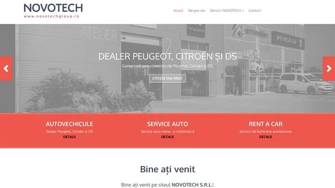 NOVOTECH - Sfantu Gheorghe | Dealer/Service mono/multimarca Citroen/Peugeot