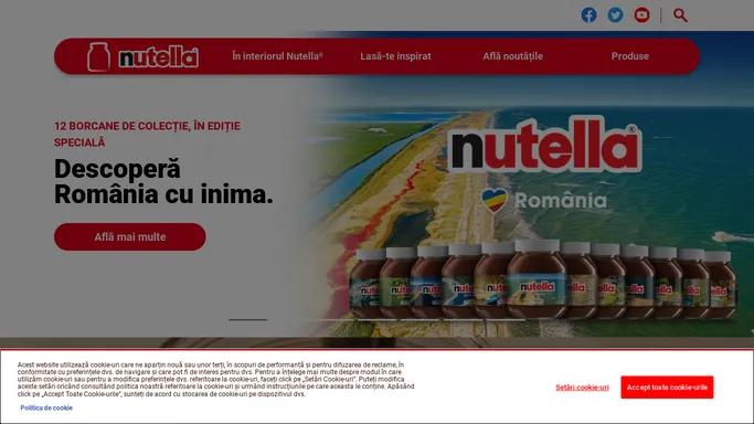 Homepage | Nutella® Romania