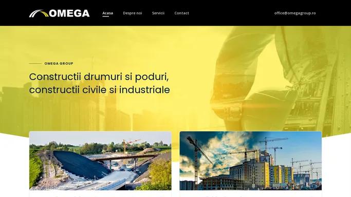 Omega Group — Constructii drumuri si autostrazi