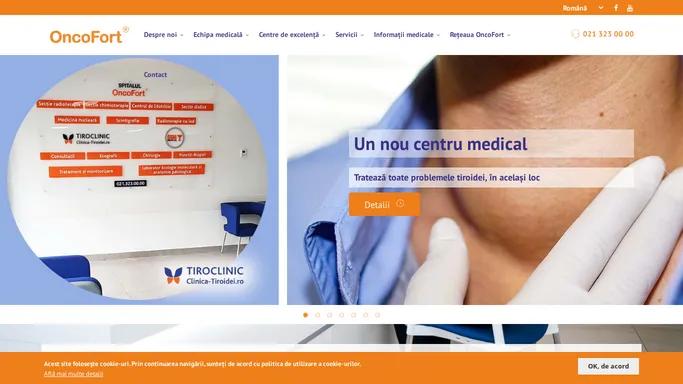 Spitalul OncoFort – Ofera o sansa vietii tale | Spital Oncologic la nivel European