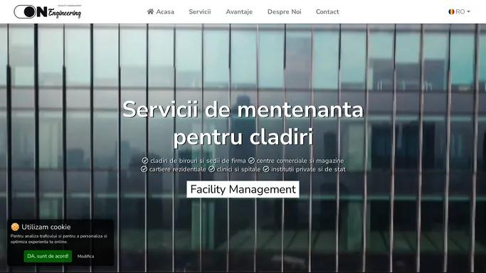 Mentenanta Cladiri, Facility Management | On Engineering