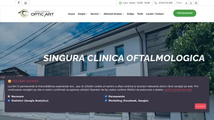 OPTIC ART - Clinica Oftalmologica in Targoviste