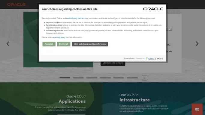 Oracle Romania | Aplicatiile si platforma cloud