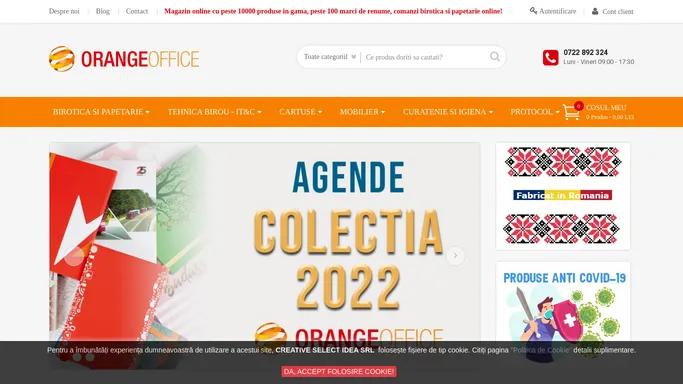 Birotica si papetarie online - 10000 articole de birou! - OrangeOffice.ro