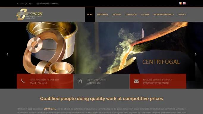 Orion Cornu - Qualified people doing quality work at competitive prices