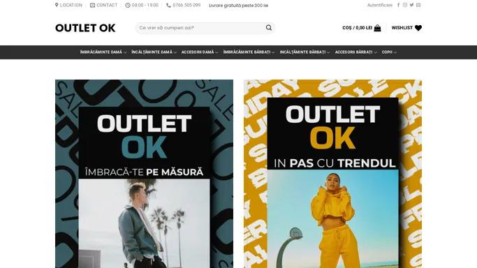 Outlet OK – Shopping online