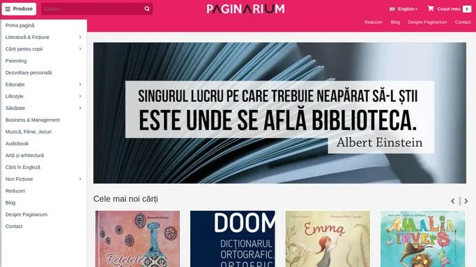 PAGINARIUM – Libraria online Paginarium