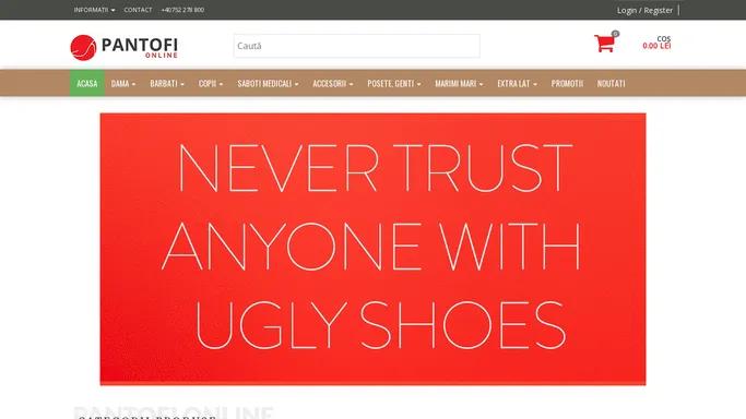 Pantofi Online Dama & Barbati - Incaltaminte Online Ieftina | Pantofi Online