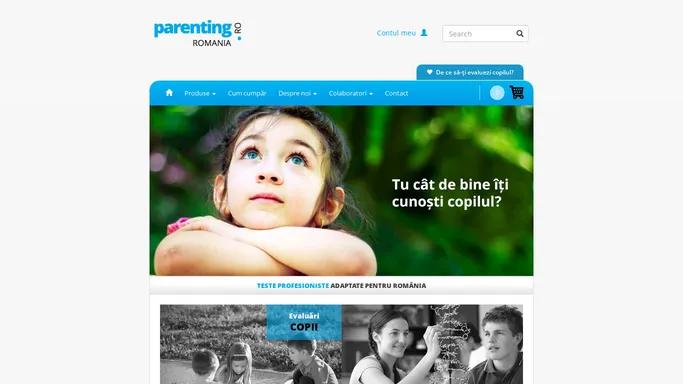 Parenting Romania | ParentingRomania.ro este platforma care ofera parintilor din Romania instrumente profesioniste pentru evaluarea bunastarii mentale si emotionale a copiilor.