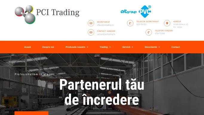 PCI Trading – Un partener de incredere