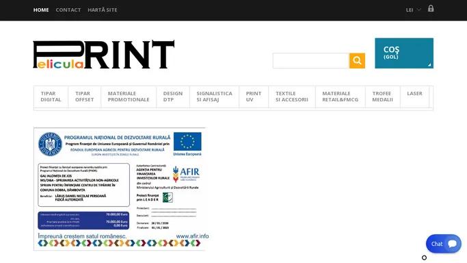 Pliante, Flyere, Afise, Print digital, Tipar Offset Tipografie Targoviste, Bucuresti - Pelicula Print