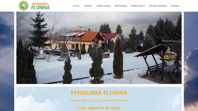 Pensiunea Florina - Poiana Marului, Caras Severin