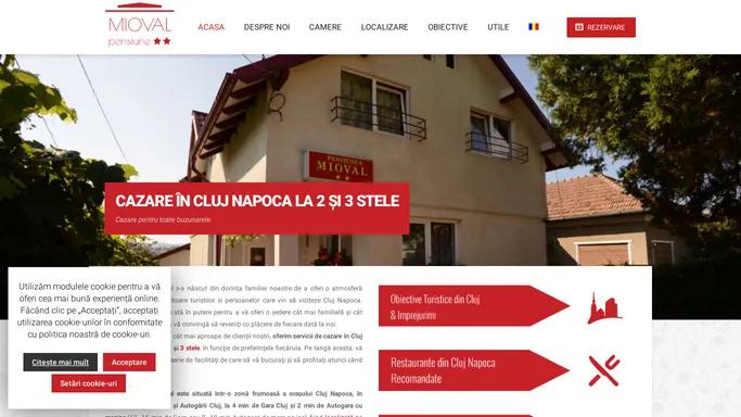 Pensiunea Mioval ofera cazare ieftina in Cluj Napoca