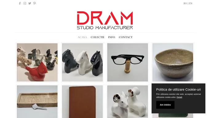 DRAM - Produse artizanale realizate manual in Romania