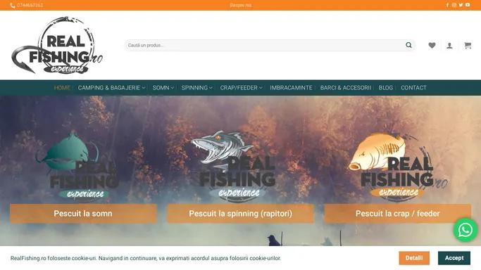 Magazin Pescuit - Articole de pescuit | RealFishing