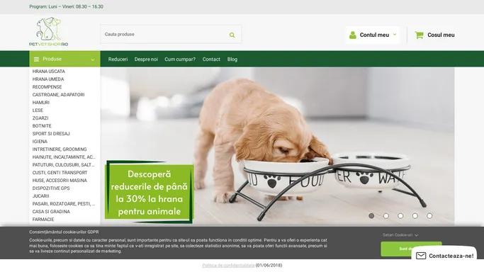 Petshop online - Accesorii si hrana animale