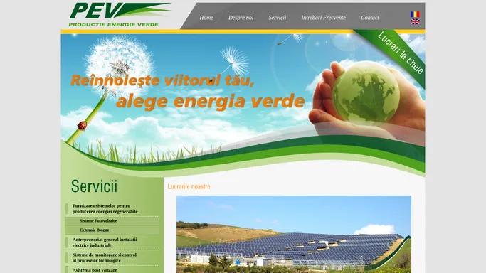 Productie Energie Verde - Energie Solara Cluj - Panouri Solare Fotovoltaice Cluj-Napoca