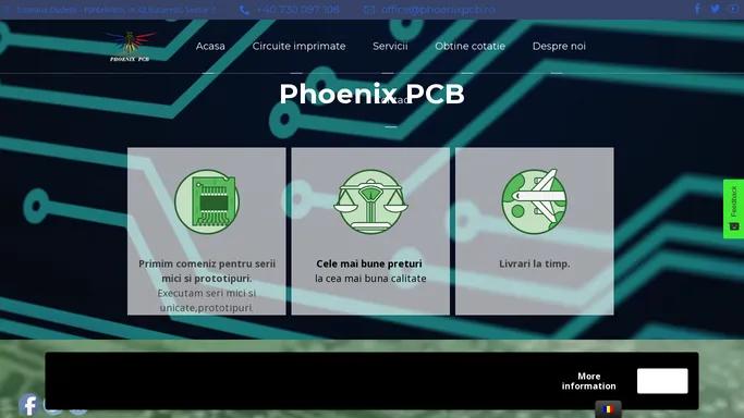 Home – Phoenix PCB