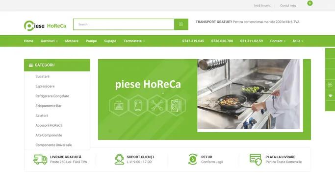 Piese de schimb pentru HoReCa - bucatarii restaurante, spalatorii profesionale