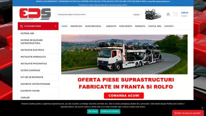 Piese Rolfo si Piese Pentru Suprastructuri Fabricate in Franta, precum si pentru axe BPW, SAF etc - magazin online. Comandati Online Acum!