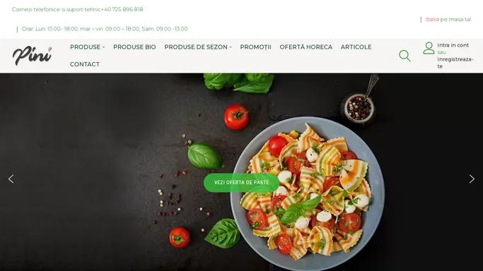 Pini Distribution Alimentari SRL – Italia pe masa ta!