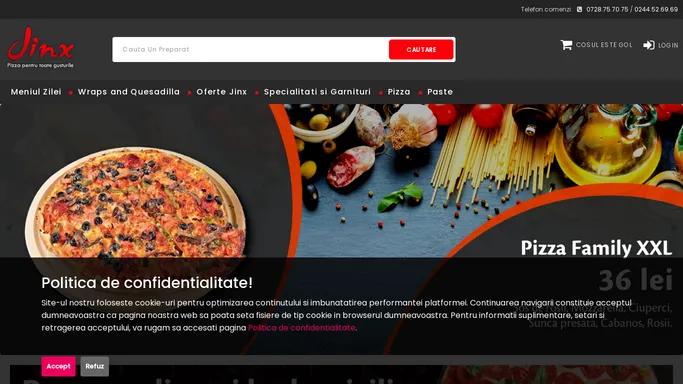 Comanda Pizza Online - Pizza Jinx Ploiesti