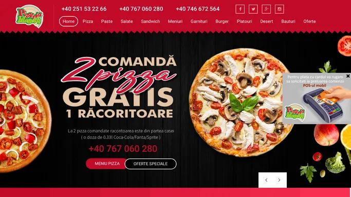 Pizza Craiova MASETTI - Livrare pizza la domiciliu, Comanda Meniul zilei