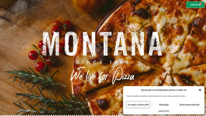 Pizza Montana – Since 1993