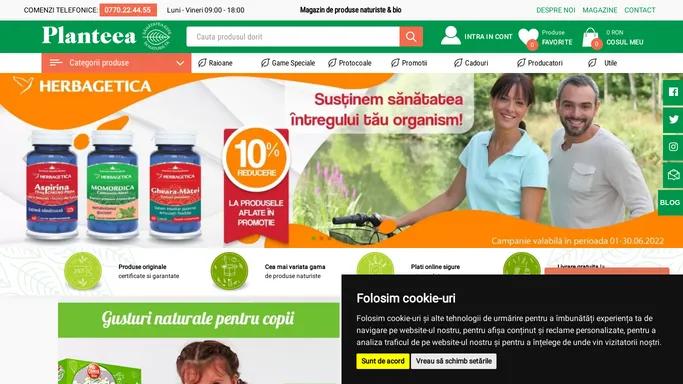 Magazin Produse naturiste & bio ▷ Plafar online ▷ Planteea