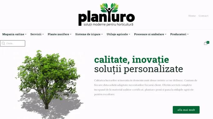 planturo – solutii moderne pentru horticultura