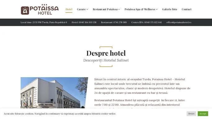 Hotel Potaissa - Cazare in Turda, Piata Republicii nr.6
