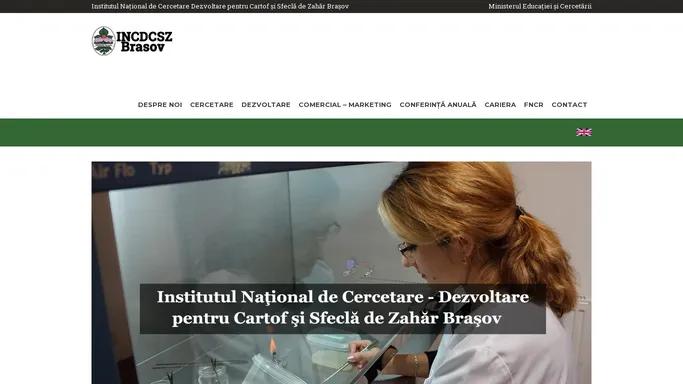 INCDCSZ – Institutul National de Cercetare Dezvoltare pentru Cartof si Sfecla de Zahar Brasov