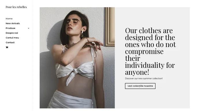 Pour les Rebelles | Magazin online haine | Fashion | imbracaminte dama