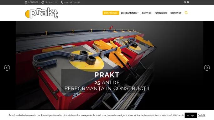 Prakt Romania - Utilaje pentru constructii
