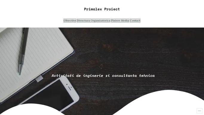 Primalex Proiect