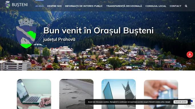 Primaria Orasului Busteni – Pagina oficiala