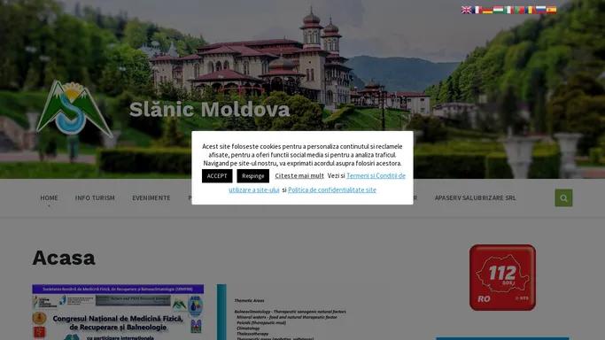 Slanic Moldova – Pagina oficiala Primaria Slanic Moldova