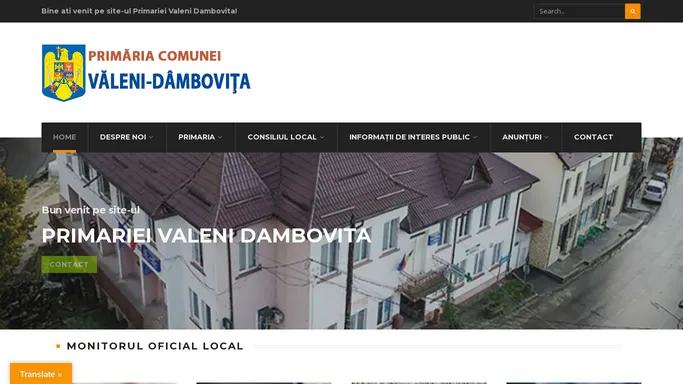 HOME - Primaria Valeni Dambovita