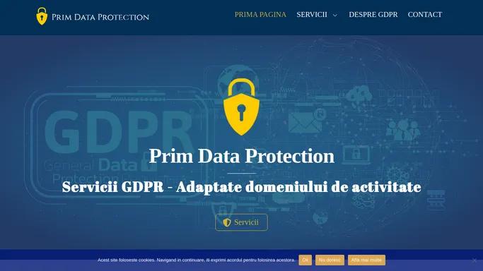 PrimData Protection - implementare GDPR