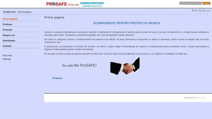 Pro-Safe.ro - Prima pagina
