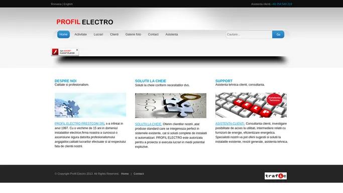 Profil Electro - Instalatii electrice - automatizari - solutii complete
