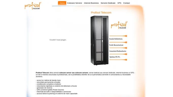 Profisol Data Center - Colocare Servere - Servere Dedicate - Internet Business - VPS