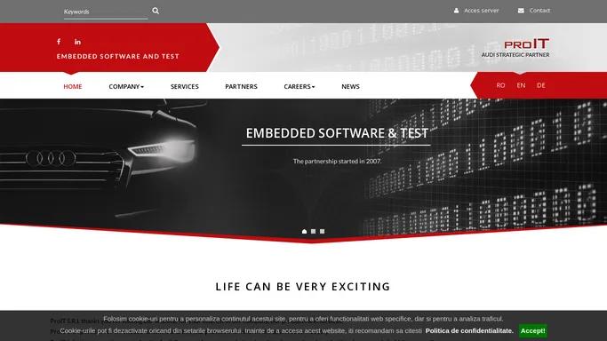 Proit | Embedded software and test