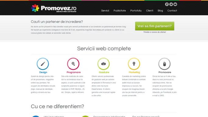 Promovez.ro « Servicii web complete