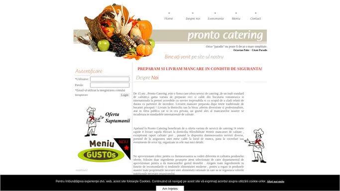 Pronto Catering