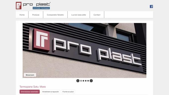 Pro Plast Group - Productie - montaj termopane Satu Mare