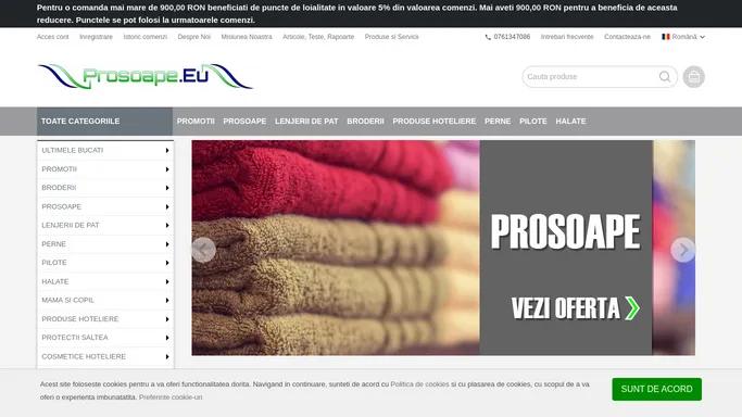 Prosoape.EU - Magazin online de prosoape bumbac 100%