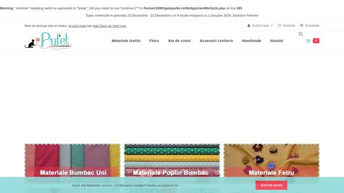 Pufet.ro - Materiale si tesaturi textile online
