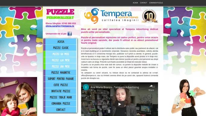 Puzzle Personalizat | Tempera Advertising